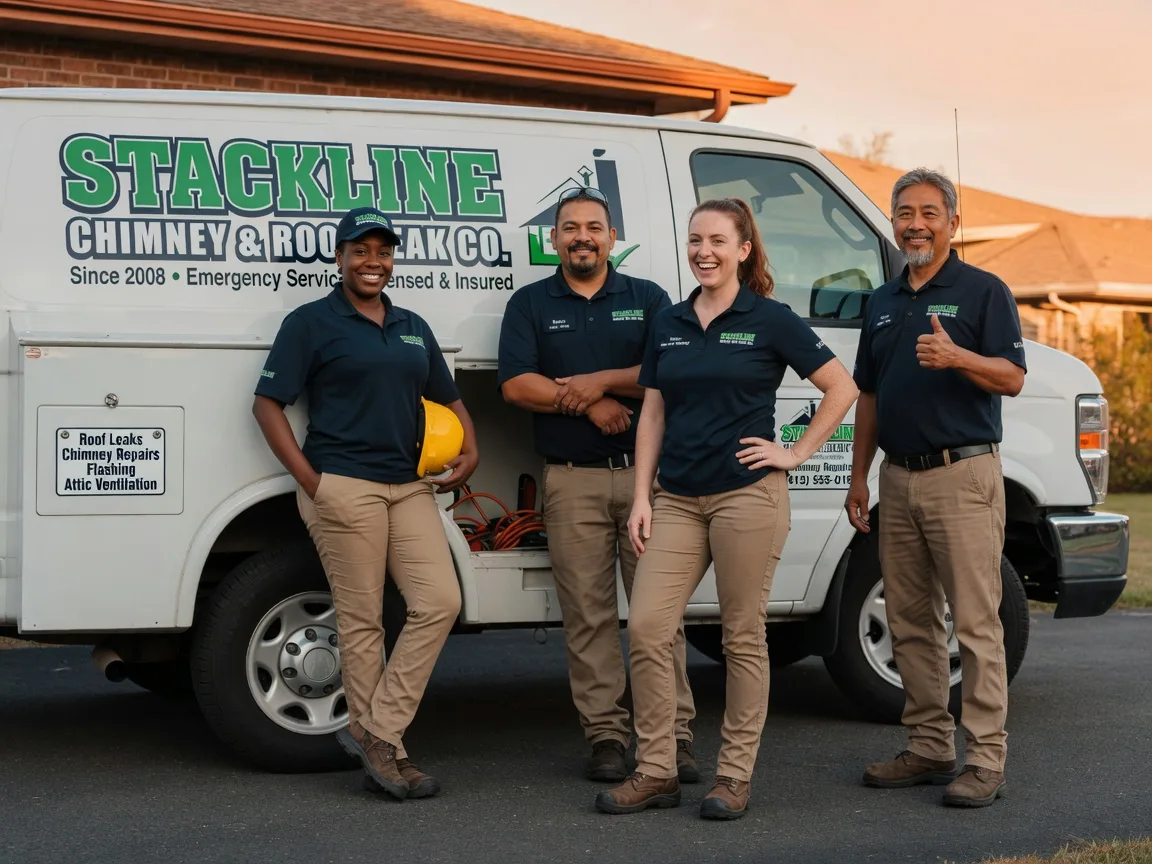 Chimney flashing repair company in Hazelton, KS